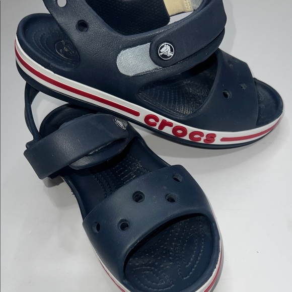 CROCS Other - Kids CROCS Navy Blue Sandals size 2